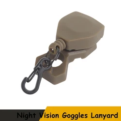 Cordón táctico para gafas de visión nocturna L4G69 NVG, cordón de montaje, Base para dispositivo de visión nocturna, cuerda antipérdida 360 °   rotación