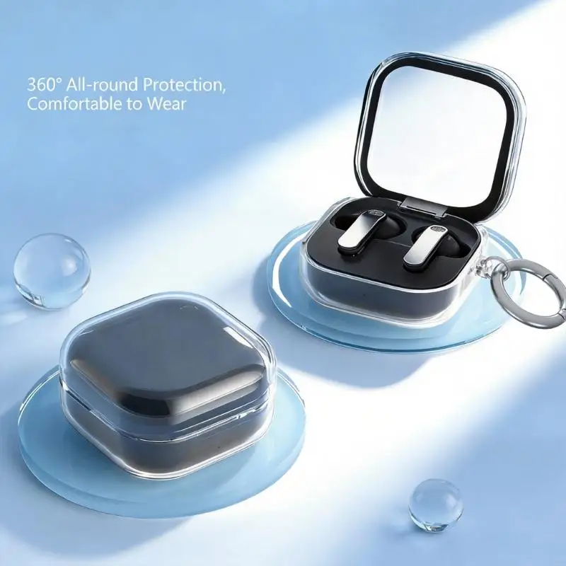 Funda protectora TPU para auriculares inalámbricos con gancho - imagen 5