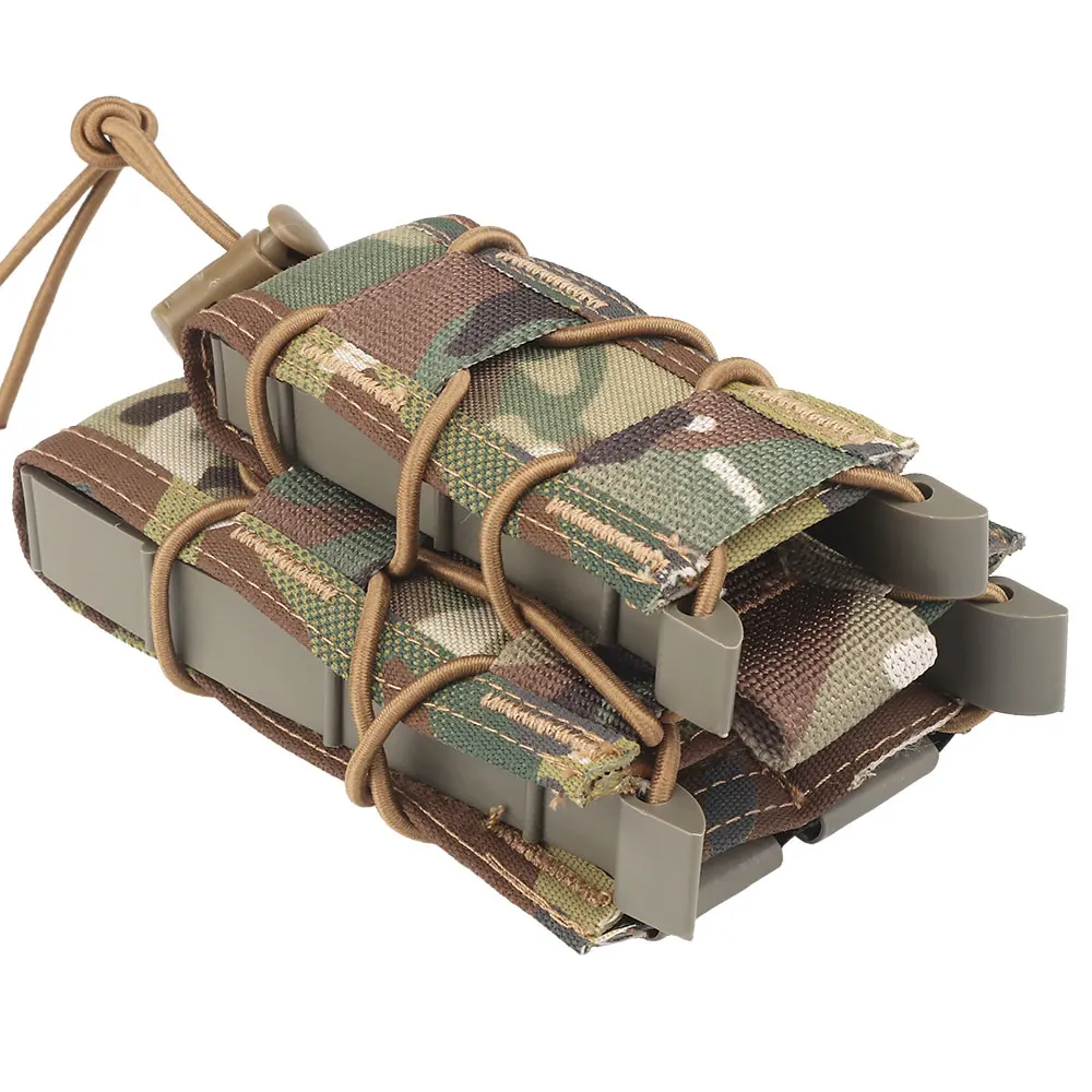 Bolsa táctica de nailon para Rifle de caza, bolsa tipo Tigre AK M4 AR15, Molle Mag, militar, Airsoft, 5,56, 9mm - imagen 5