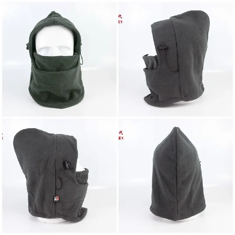 Rusia Fan Fuerzas Especiales invierno pesado Cachemira montaña frío cabeza cubierta cara máscara bufanda cuello manga - imagen 4