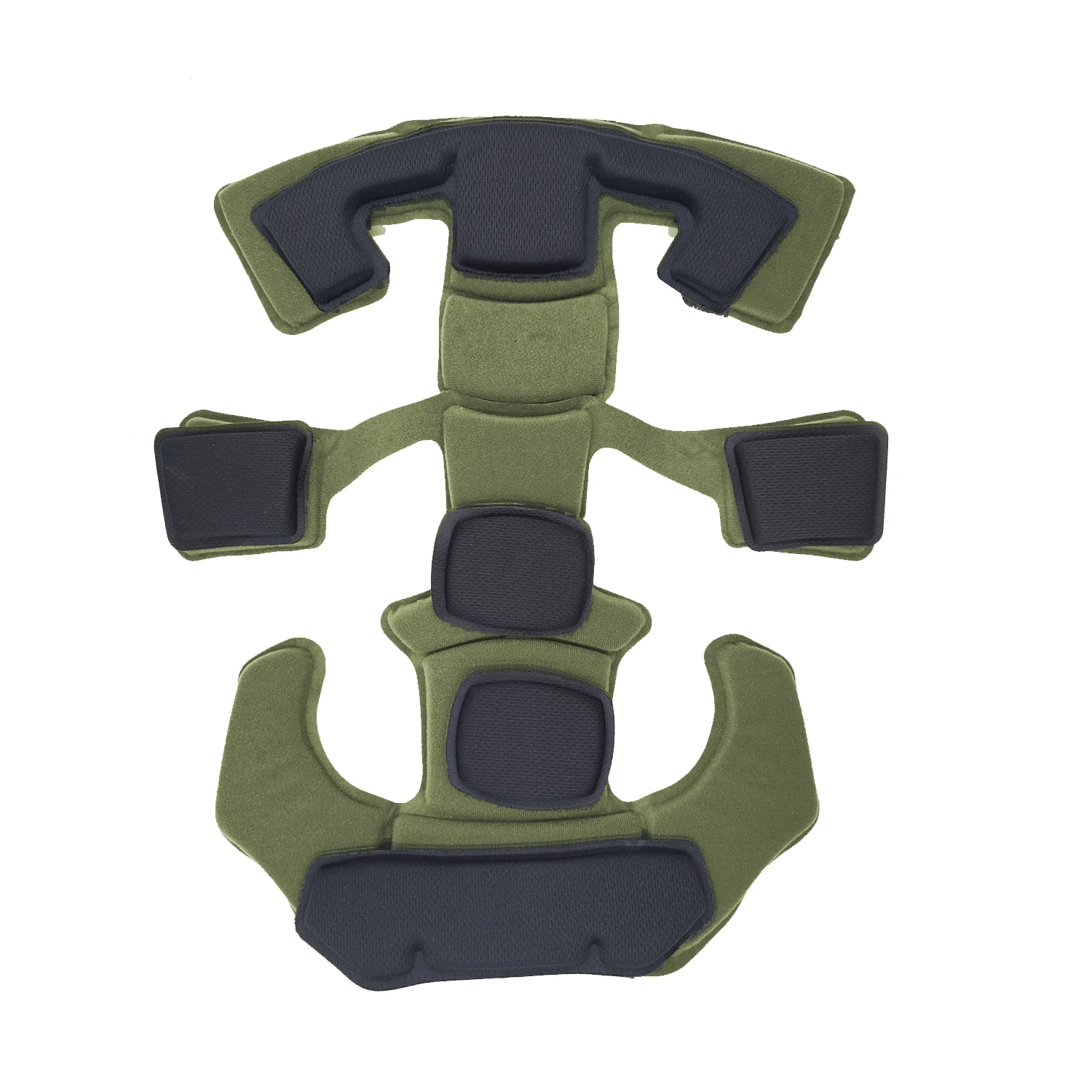 Sistema de suspensión para casco militar, cordón ajustable, accesorio para casco de caza al aire libre, almohadilla esponjosa, HOT Wendy - imagen 3