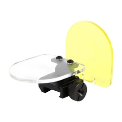 Protector de lente para mira táctica Airsoft con puntos rojos y verdes