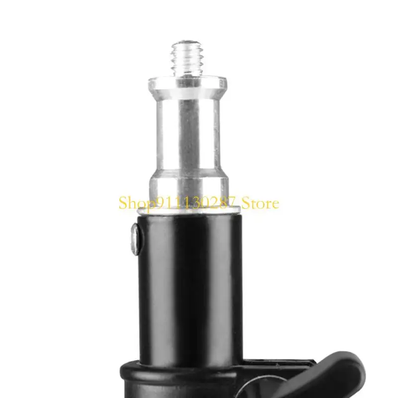 J1HC Soporte luz estudio ajustable 38 a 70 altura Diseño plegable con bloqueo seguro - imagen 3