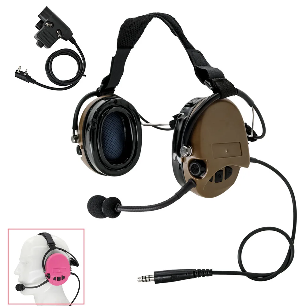 Auriculares tácticos TCI Liberator II, orejeras de Gel, SORDIN, cancelación de ruido, Airsoft, protección auditiva para caza y tiro, Ptt - imagen 2