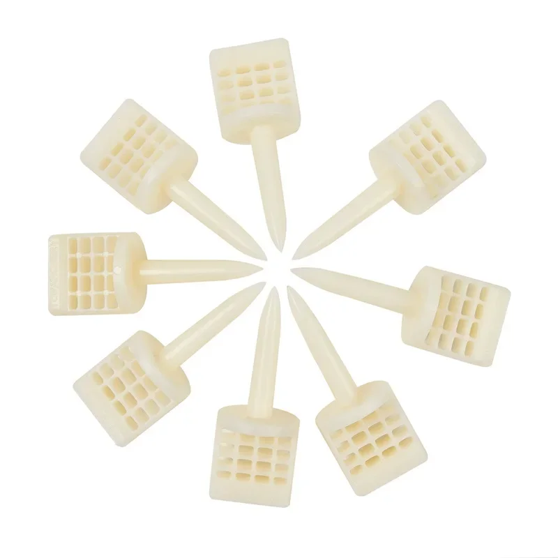 TOPARCHERY 12 piezas de alfileres faciales de objetivo de tiro con arco, clavos de objetivo de papel para objetivos de papel en espuma - imagen 2