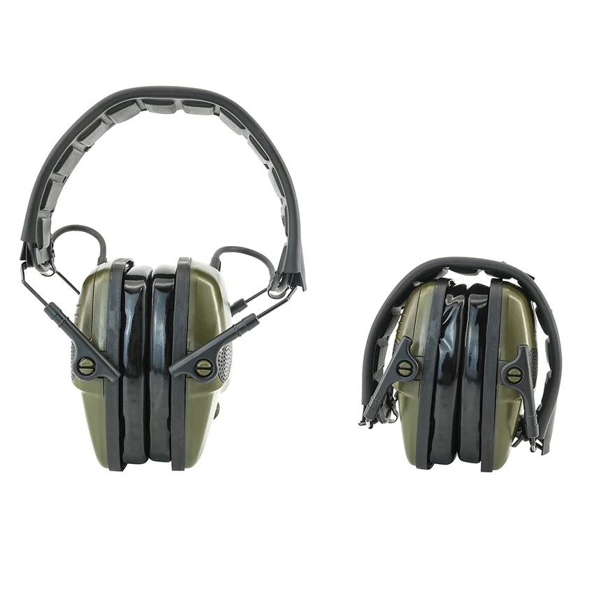 Orejeras electrónicas de tiro con Chip desmontable, protección auditiva, reducción activa de ruido, auriculares tácticos, nueva actualización - imagen 5
