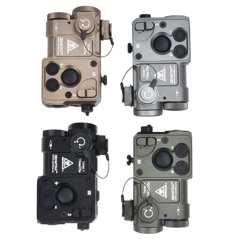 Táctico todo Metal Zenitco Perst 4 PERST-4 punto rojo IR puntería GEN.3.0 arma de caza 1 luz Surefir SF M300 M600 linterna - imagen 3