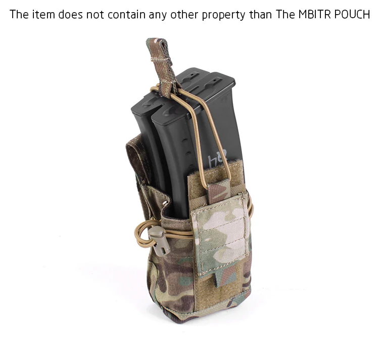 Pew bolsa táctica porta cargadores MOLLE, Airsoft nailon camuflaje - imagen 5