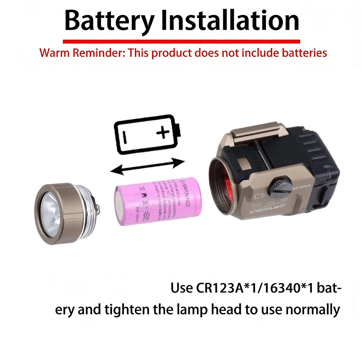 Linterna táctica TLR 7 TLR 1 TLR-3 TLR-4, luz de explorador de pistola, luz láser estroboscópica LED para G k Taurus G2c 1911, linterna de aluminio - imagen 4