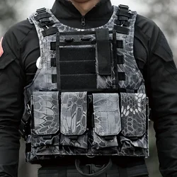 Chaleco táctico portador de placa asalto entrenamiento combate airsoft