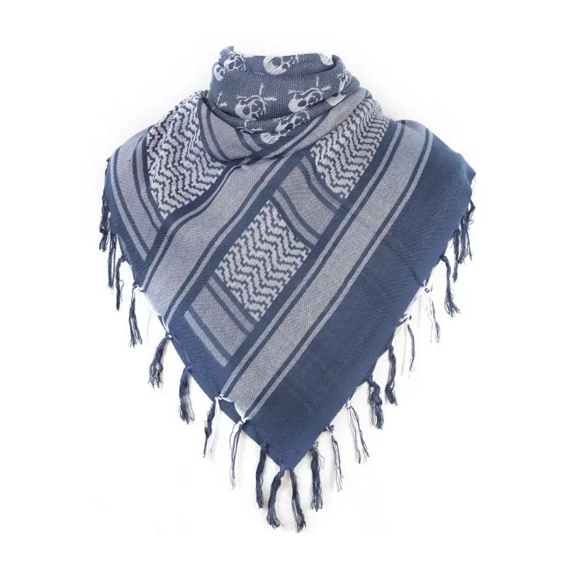 Shemagh-bufanda táctica militar para el cuello y la cabeza, pañuelo árabe para acampar al aire libre, ciclismo, chal, cubierta para el cuello - imagen 3