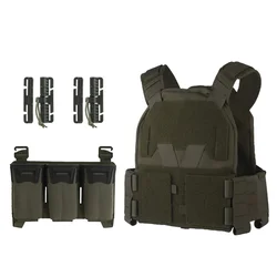 Chaleco táctico multi-calibre baja visibilidad para airsoft y caza
