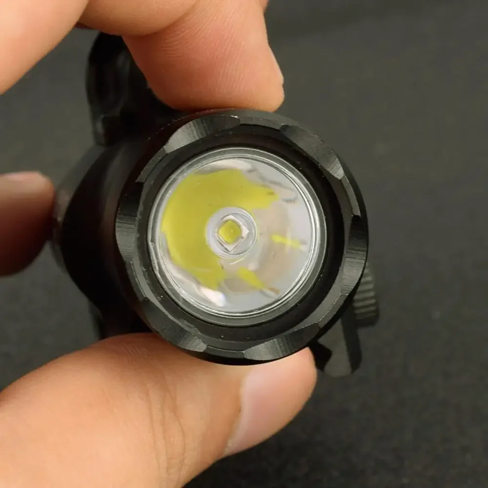 Luz de arma táctica del ejército X400 Ultra X400U, linterna estroboscópica de pistola láser roja con riel Picatinny X300 X300 Ultra - imagen 5