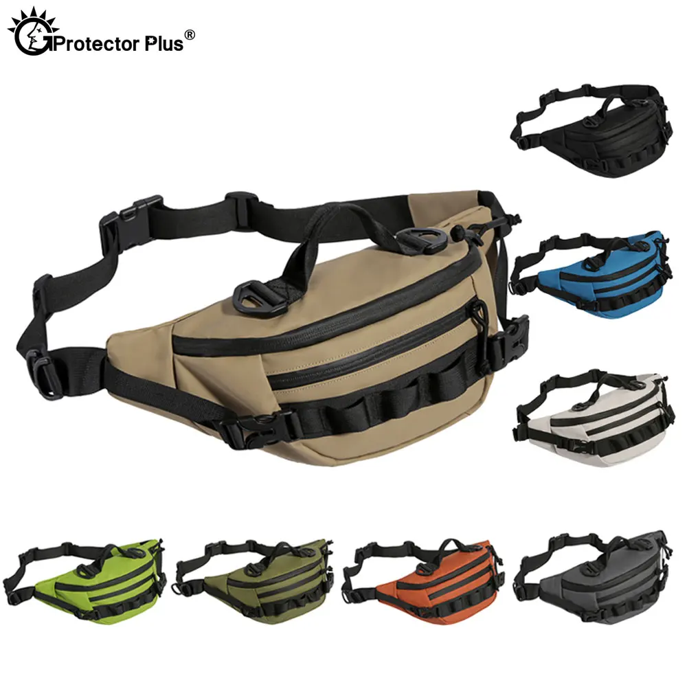 Riñonera para aparejos de pesca de 5L, riñonera impermeable para el pecho, bolso de hombro multifuncional para exteriores para hombre, dispositivos y alicates de Control de peces