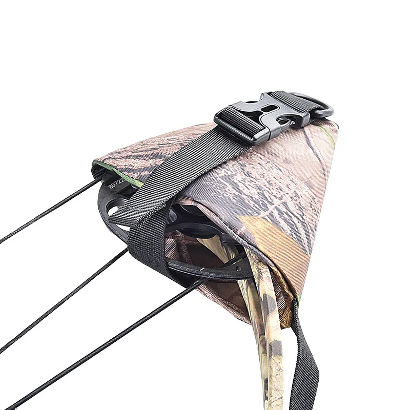 Aechery bolsa de transporte de arco compuesto, correa de hombro, cinturón, cubierta de arco compuesta, bolsa de protección - imagen 4