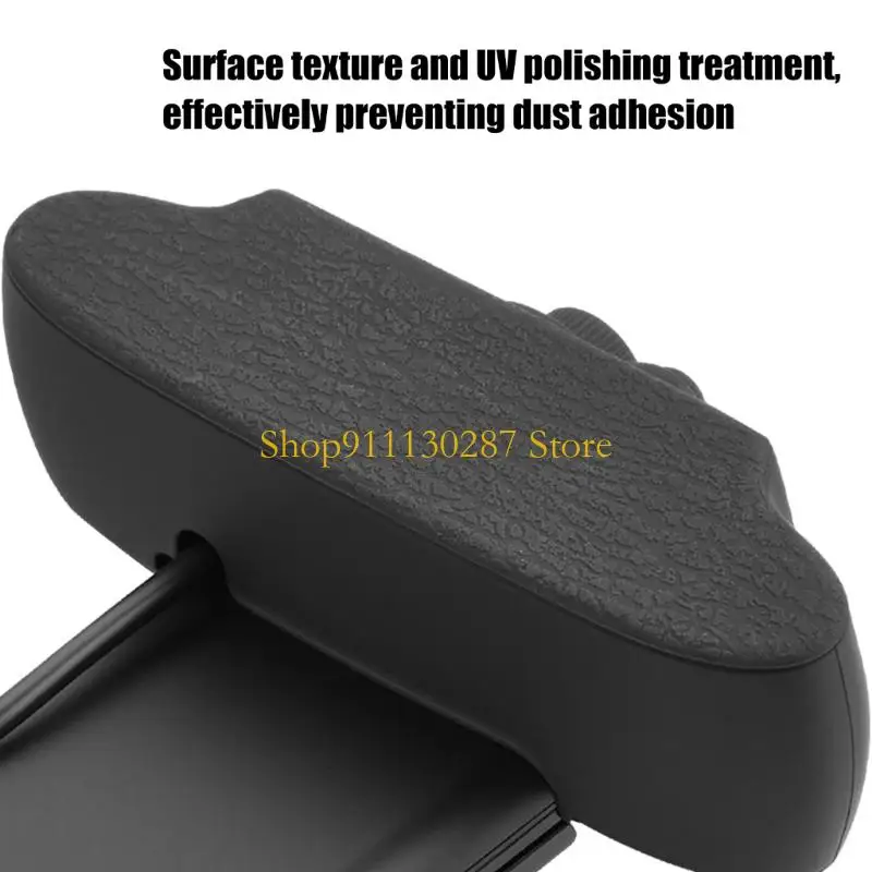 Funda antipolvo J1HC para cámara web, funda protectora silicona suave, cubierta privacidad integrada para dispositivos - imagen 3