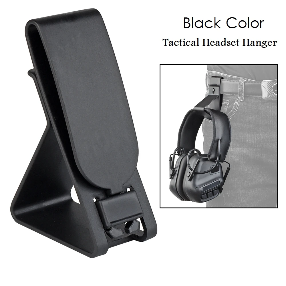 Soporte táctico MOLLE para auriculares y correaje de cintura - imagen 4