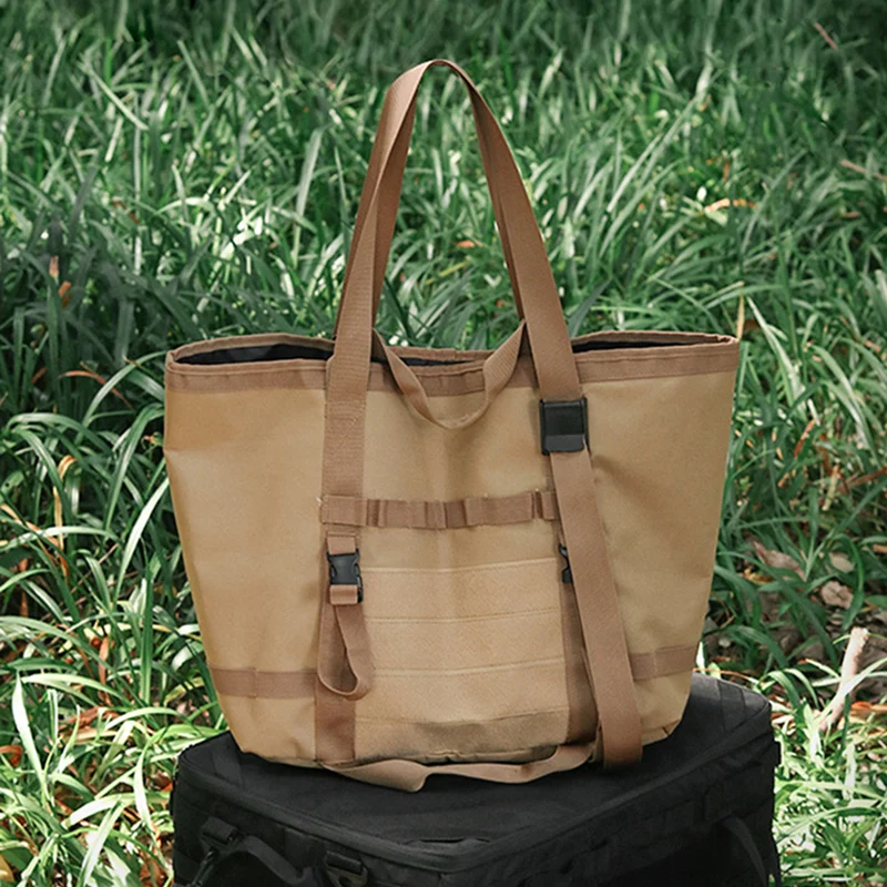 Bolsos de mano para acampar al aire libre para mujer, bolso táctico militar Molle, bandolera de un solo hombro, mochilas de viaje para senderismo y escalada - imagen 2