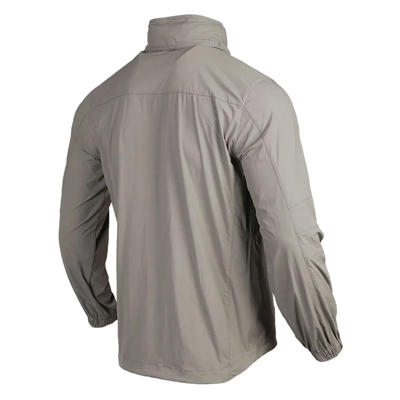 Emersongear Etiqueta Azul “Estrella” Abrigo de protección solar para desplazamientos Chaqueta de piel de protección solar Gris A prueba de sol Urban Casual Caza Senderismo - imagen 4