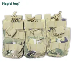 Bolsa utilidad MOLLE porta 6 cargadores – Táctica militar resistente