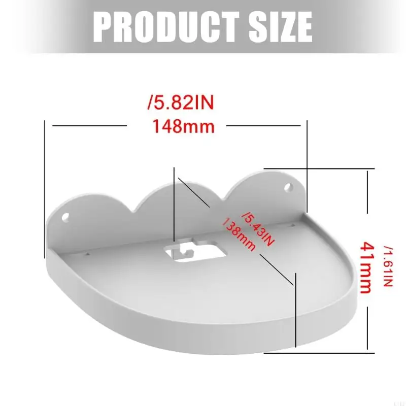 Soporte para altavoces soporte pared ABS soporte para altavoces para estudio/altavoces K1KF - imagen 2