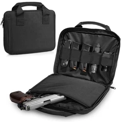 Funda táctica acolchada para pistola, transporte y campo de tiro
