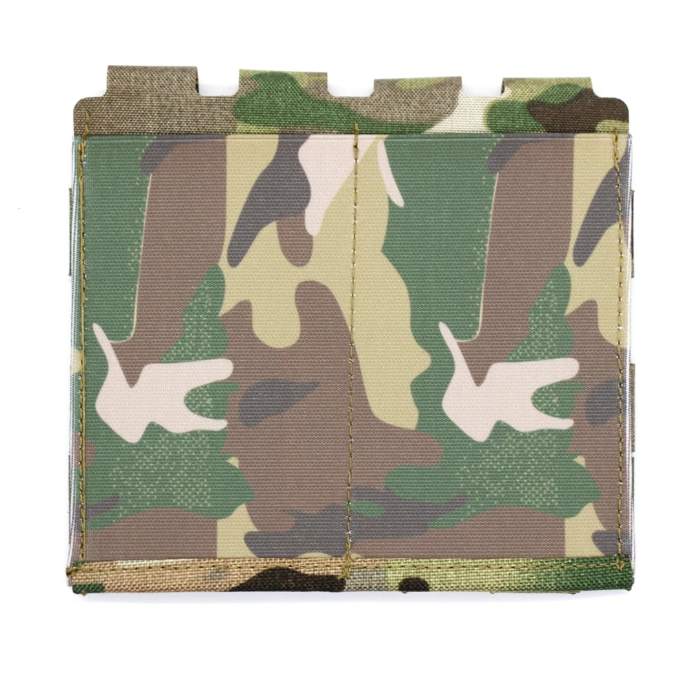 Bolsa elástica para revistas 5,56, funda táctica Molle doble para revistas, funda elástica para herramientas al aire libre, linterna, bolsa para AR - imagen 5