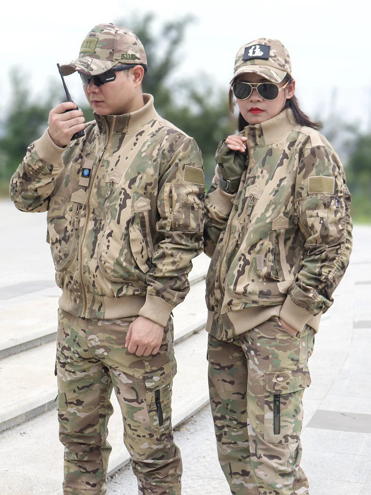 Chaqueta táctica de Aviador MA1 para hombre, abrigo militar, conjunto de uniforme de béisbol, novedad - imagen 5