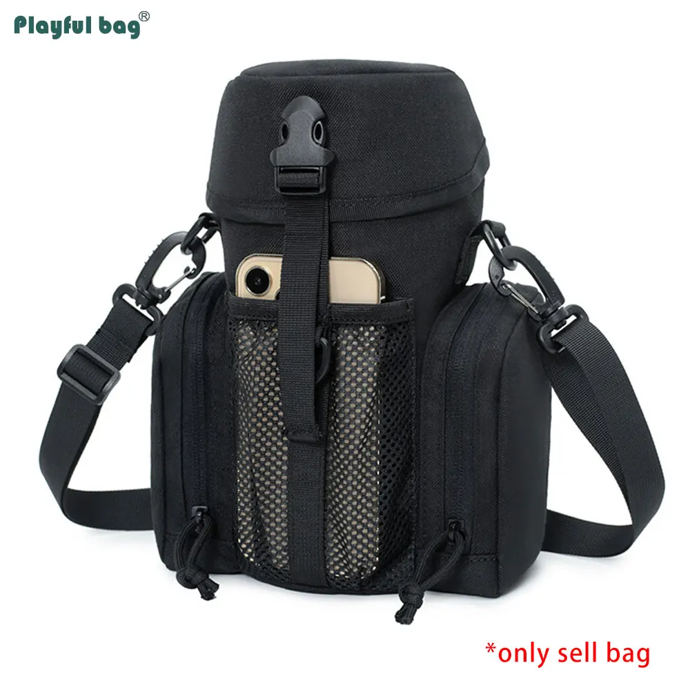 Bolsa plana para hervidor de agua, bolsa ligera para senderismo, paquete de artículos diversos, bolso de hombro para deportes al aire libre AVA281 - imagen 5