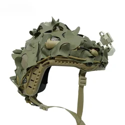 Traje Ghillie camuflaje 3D – Capucha y funda ripstop para caza