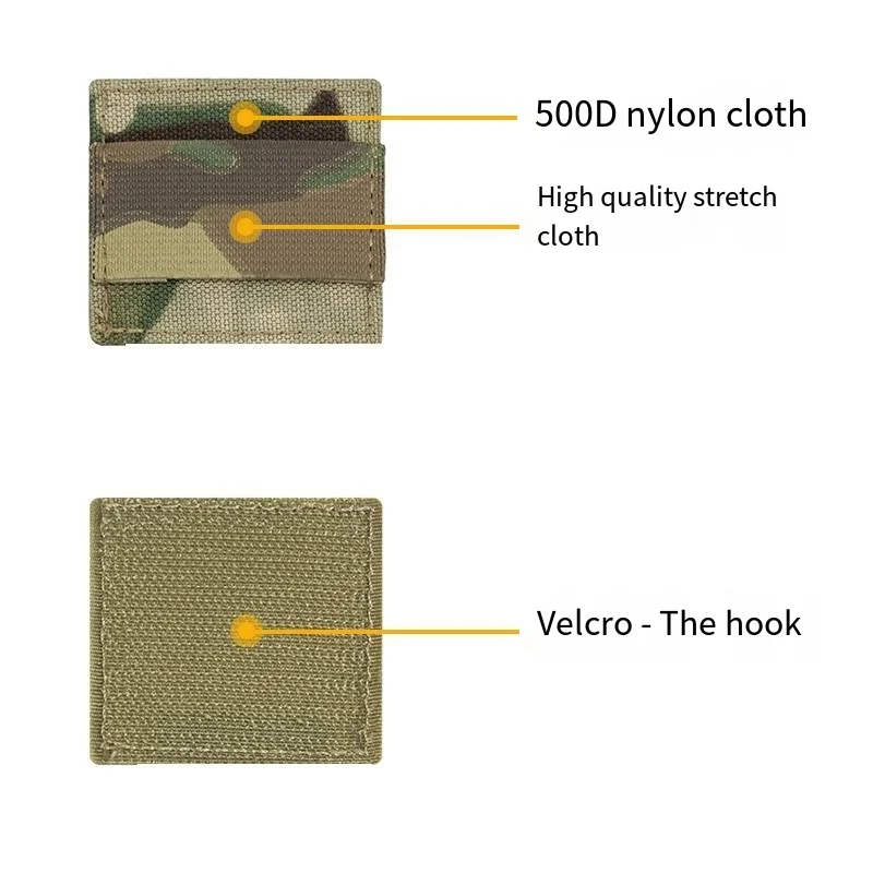 Kit de cables tácticos para auriculares, gestión de cables Krypt para auriculares NVG, chaleco de caza, gancho, anillo facial, 2 uds. - imagen 4