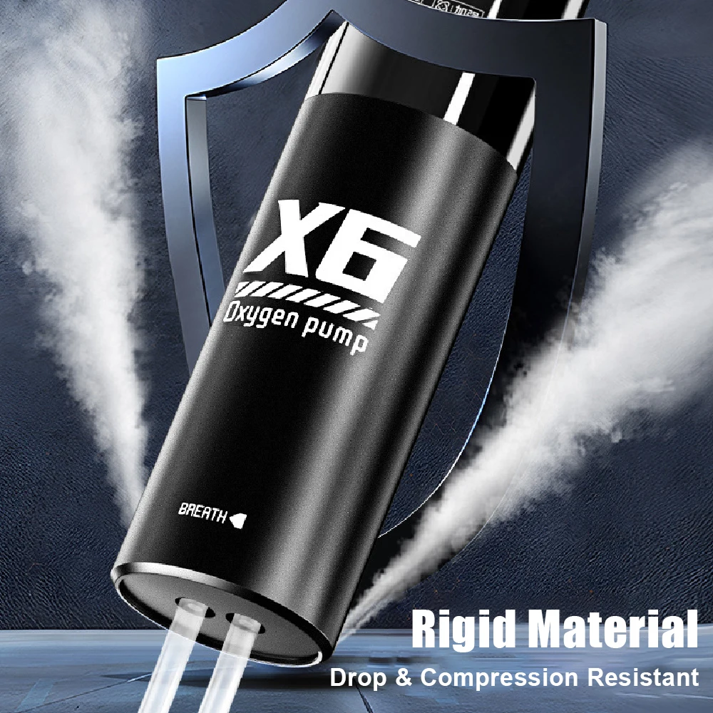 Oxigenador de pesca portátil, burbujeador de pesca, potenciador de oxígeno USB recargable, bomba de oxígeno de pesca para acuario, aireador de pecera - imagen 4