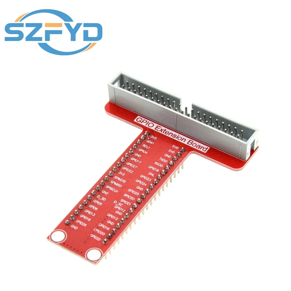 Placa de expansión GPIO tipo T + Cable de cinta de 40 pines para Raspberry Pi 4 3 2 B + Compatible con placa de pruebas DIY - imagen 2