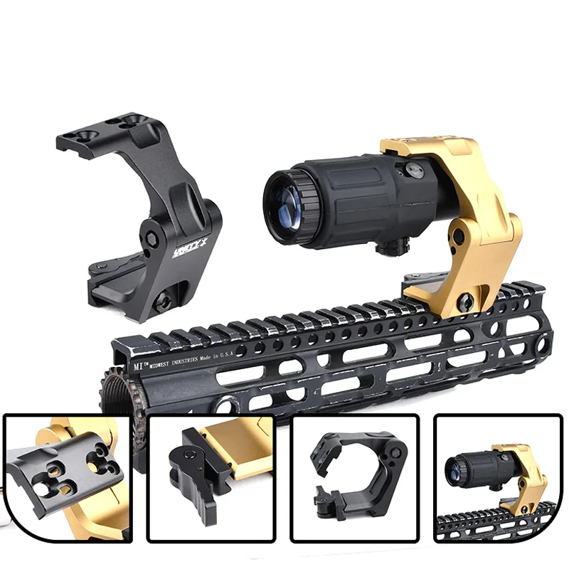 UNITY FAST OMNI FTC soporte para lupa Base óptica táctica G33 G43 G45 551 552 553 558 2,26 "2,91" soportes para mira de altura óptica - imagen 2