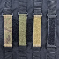 Panel de bucle de parche de identificación de nailon táctico, convertidor de gancho y bucle Molle, Panel adaptador de cinta, parche DIY para mochila de caza, chaleco táctico