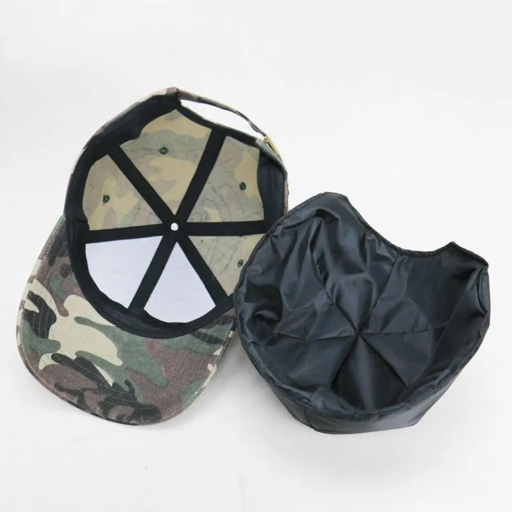Gorra de béisbol a prueba de balas Real, sombrero balístico NIJ IIIA, camuflaje suave, UHMWPE, equipo táctico de supervivencia al aire libre oculto de autodefensa - imagen 3