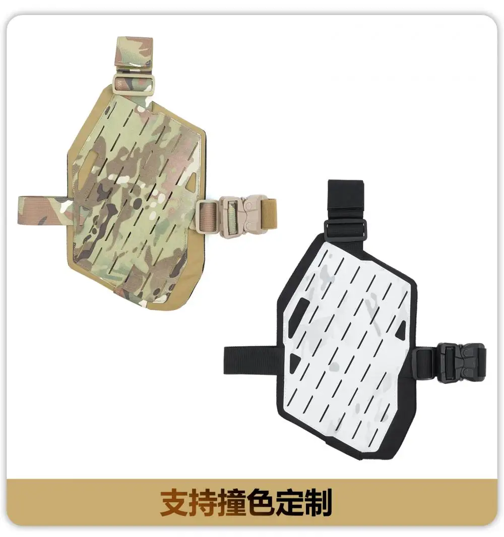 DMgear-tablero de piernas oblicuas para exteriores, tablero colgante Molle, tablero colgante para piernas, corbata de piernas, ventiladores militares, suministros para exteriores - imagen 3