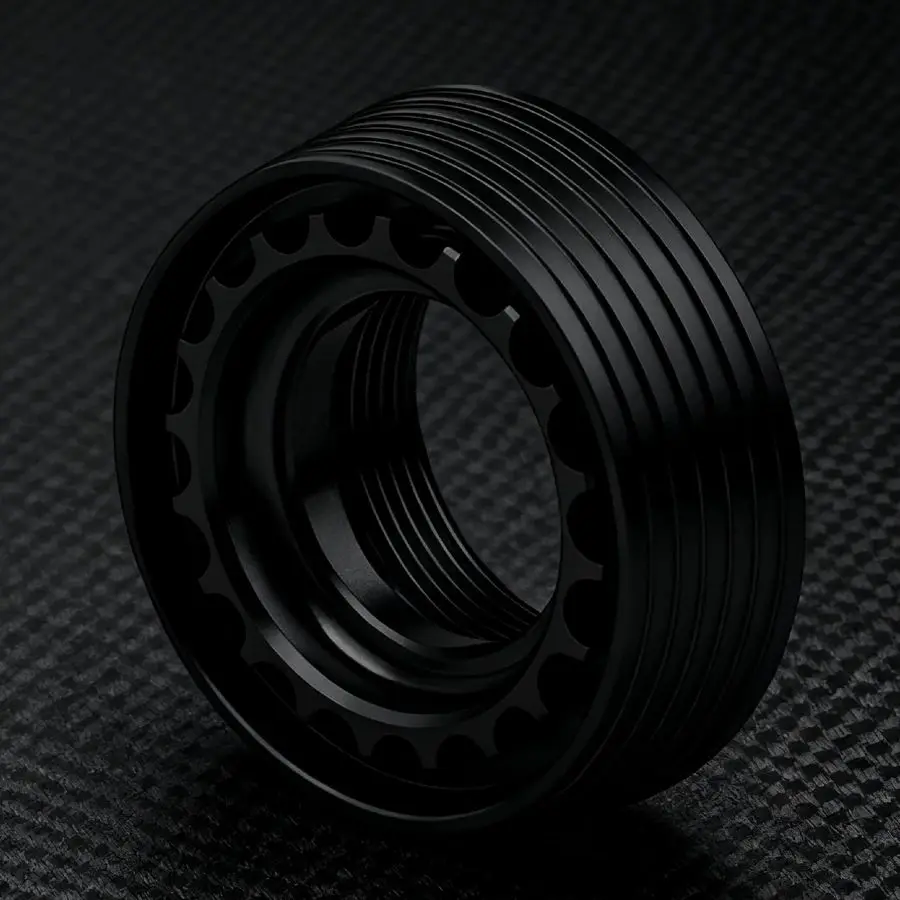 Anillo solar de metal mecanizado CNC de primera categoría: accesorio de actualización perfecto para pistolas Soft Bullet (uso en exteriores)