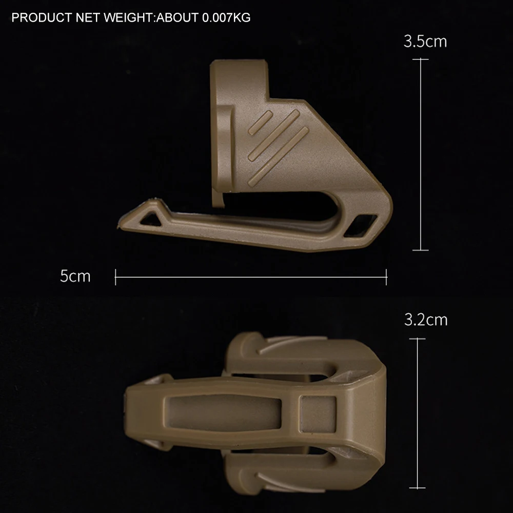 Adaptador de Clip de transporte para linterna táctica, multifunción, militar, caza, Paintball, Airsoft, accesorios - imagen 2