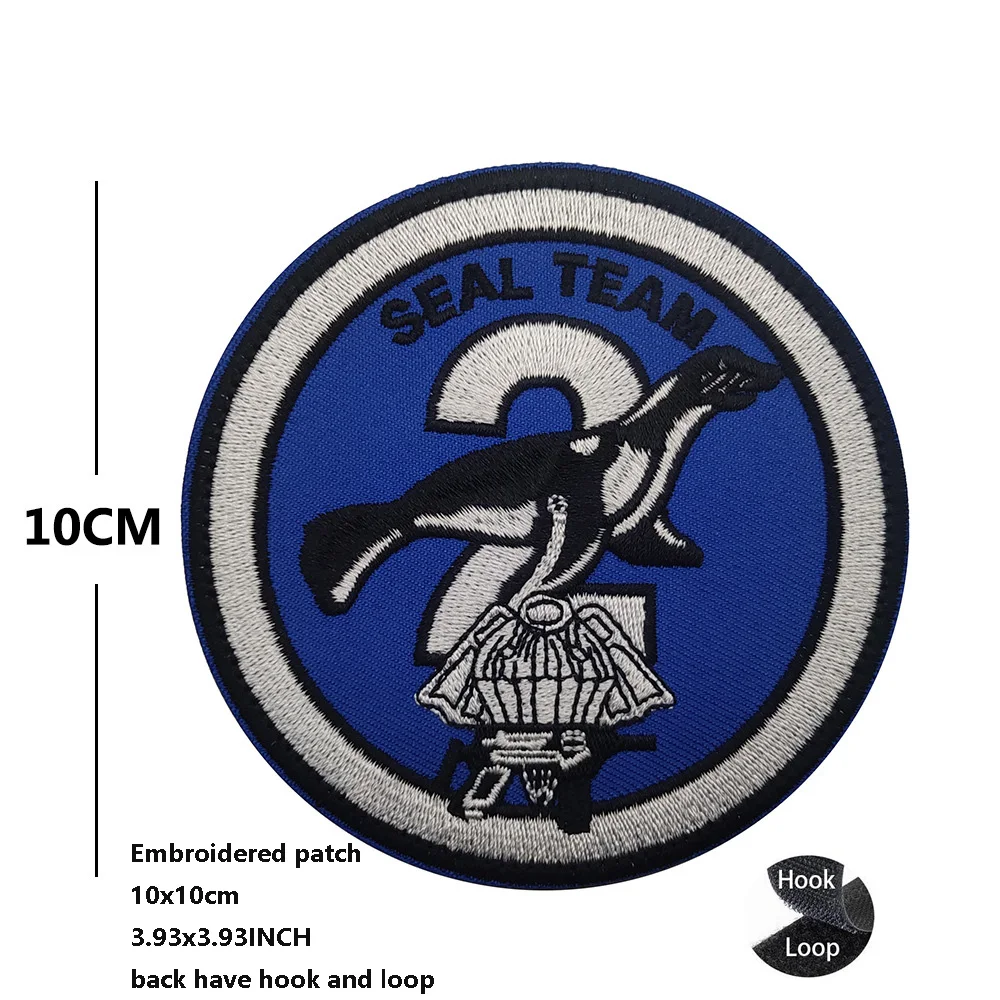 Accesorios para bolsa táctica de ventilador del ejército, parche de tela bordado para enfermera de abeja americana, parche para mochila con gorro de buceo con calavera y doble pistola de águila - imagen 5