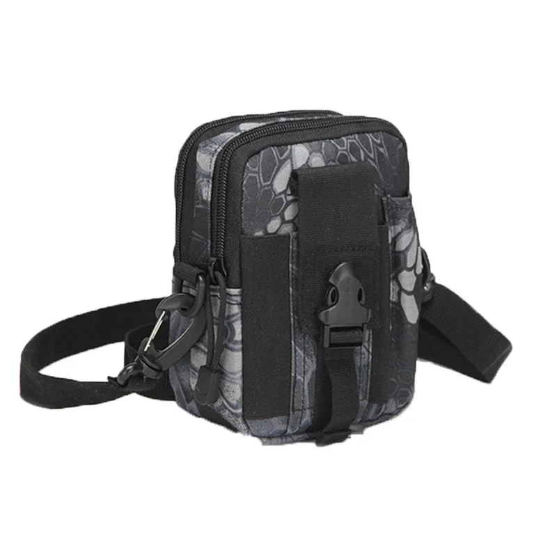 Bolsos de hombro tácticos multifuncionales para deportes al aire libre para hombre, bolso cruzado, riñoneras tácticas, bolsa para correr, bolsas para teléfono móvil - imagen 5