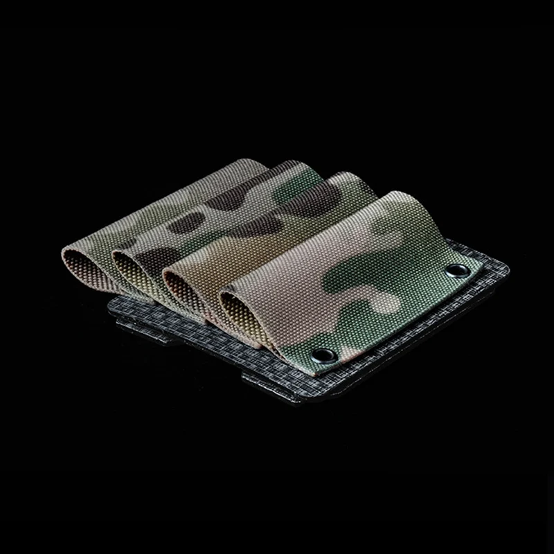 Bolsa táctica de palo de luz Molle, bolsa de transporte de palo brillante, Panel portátil, paquete de 4 palos luminosos, bolsa de tienda para caza al aire libre - imagen 5