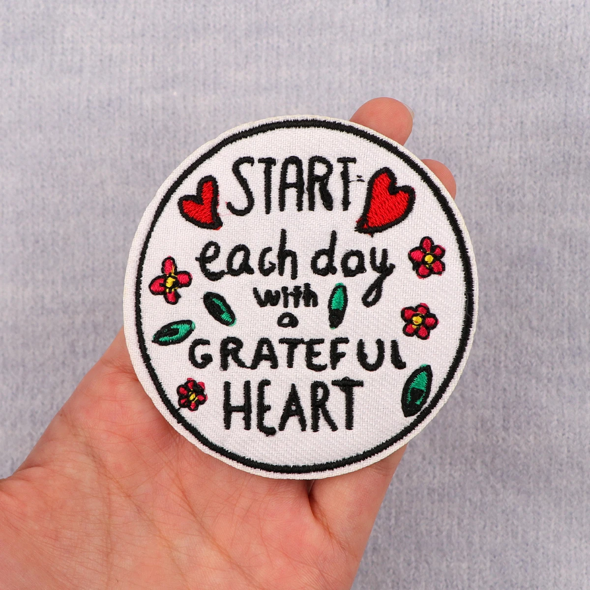 Parche con citas para planchar y mamá de gato, parche bordado de conejo bonito, accesorios de ropa, pegatinas de costura - imagen 3