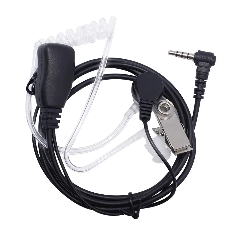 Auricular tubo acústico ABBREE con micrófono PTT para Motorola