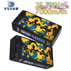 Batería Lipo 2S 7.4V 7000mAh 130C RC – Conector XT90