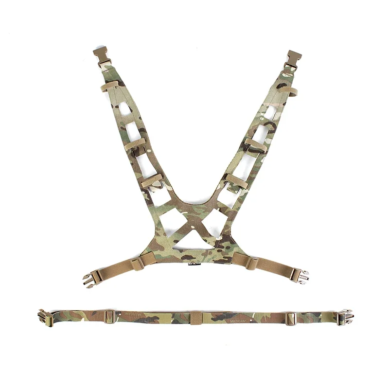 Pew-Correa de pecho táctica Molle Airlite, arnés Flexible de combate para deportes al aire libre, MK4, D3CRM, accesorios Airsoft - imagen 4