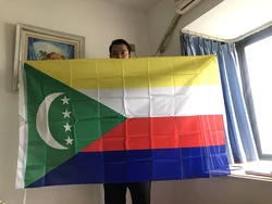 Bandera Comoros SKY – Poliestero colgante 90x150cm