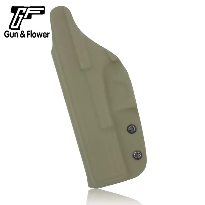 Se adapta a la cintura interior G17 / CZ P10C / P365, P320Gun y flor, funda para pistola Kydex de Color arena para uso en la mano derecha - imagen 4