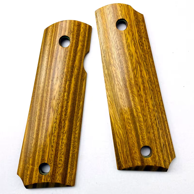 Grip madera 1911 patrón diamante – Mango repuesto táctico - imagen 4