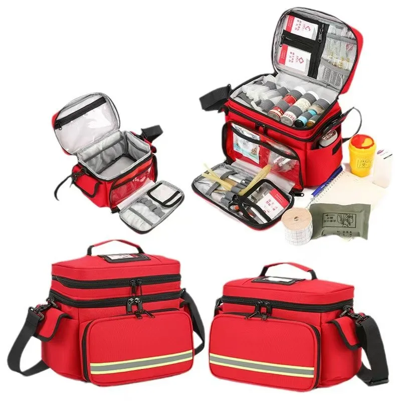 Kit de emergencia médica multibolsillo impermeable totalmente funcional - imagen 2